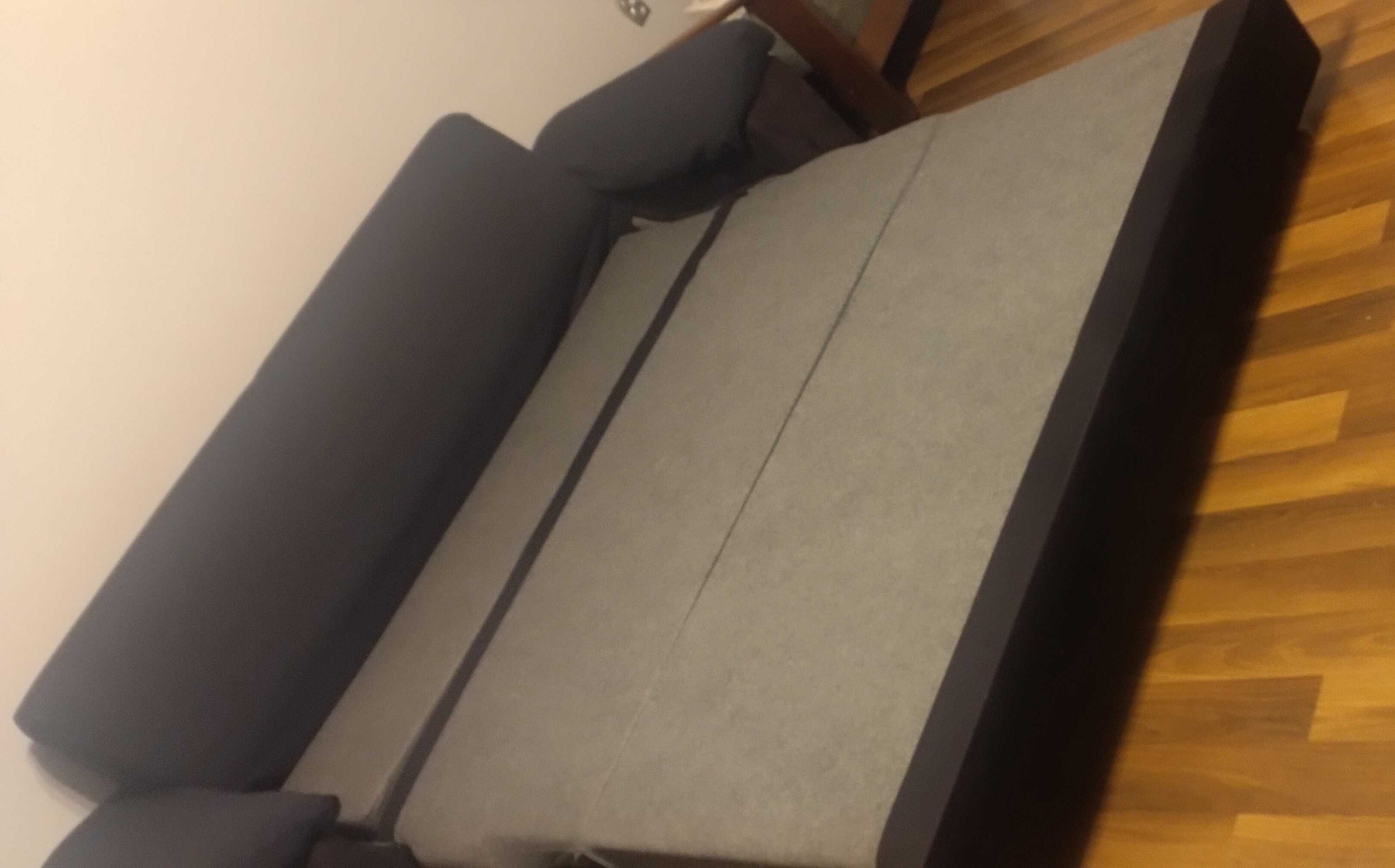 Kanapa sofa 3-osobowa rozkładana z pojemnikiem