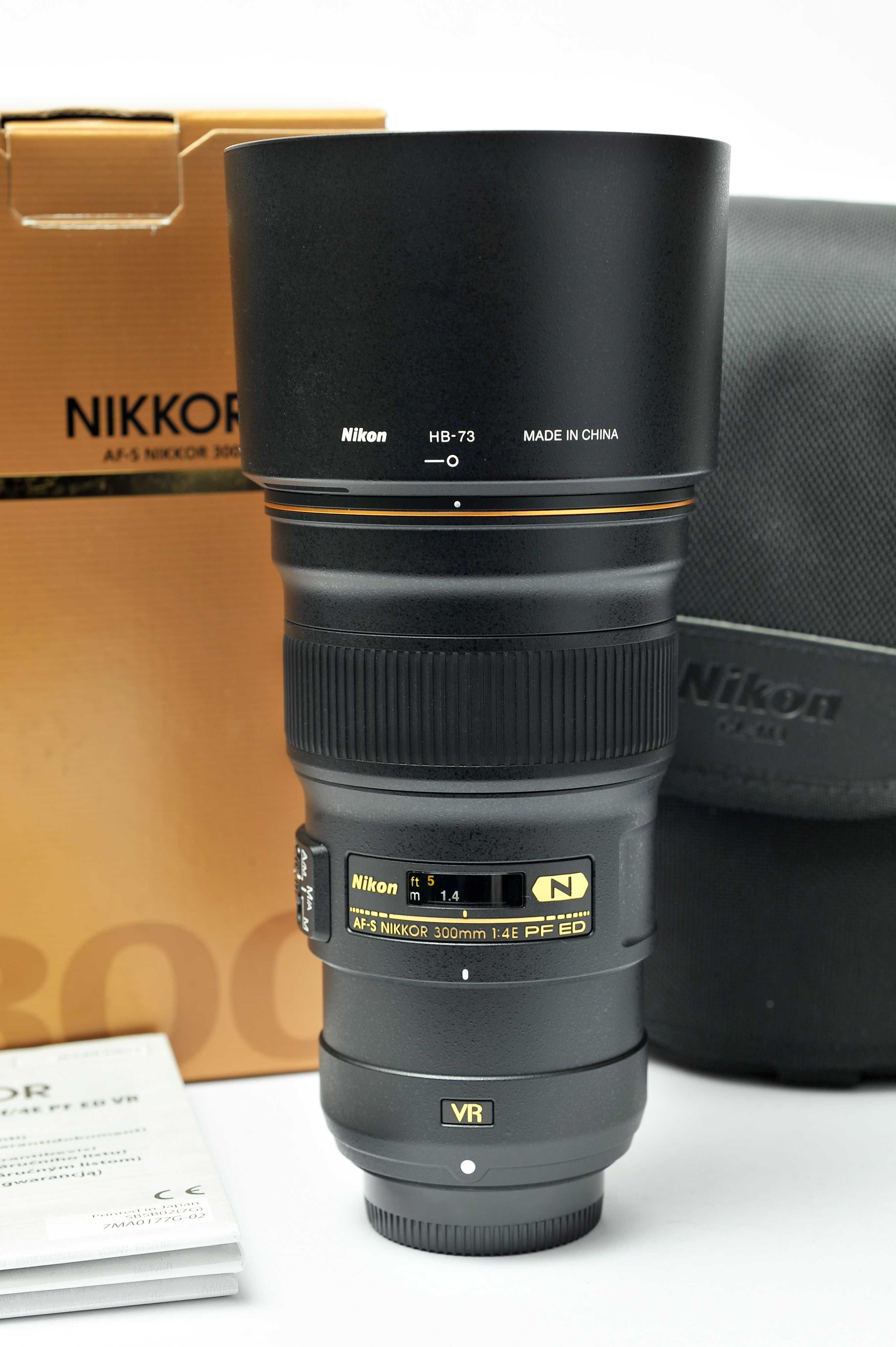 Nikon AFS 300mm  f4 E PF (Seminova)