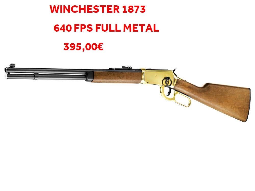 Revólver Pressão de ar Western Colt PEACEMAKER - Carabina Winchester 1873 Cowboy