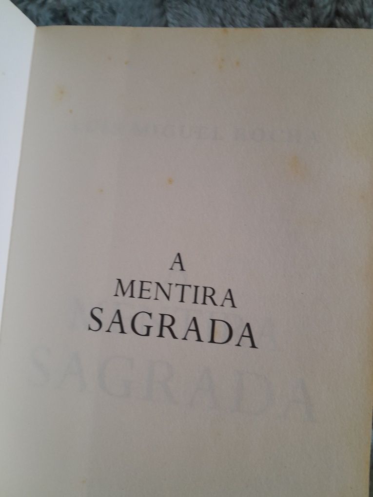 A Mentira Sagrada, Luís Miguel Rocha [PORTES INCLUÍDOS]