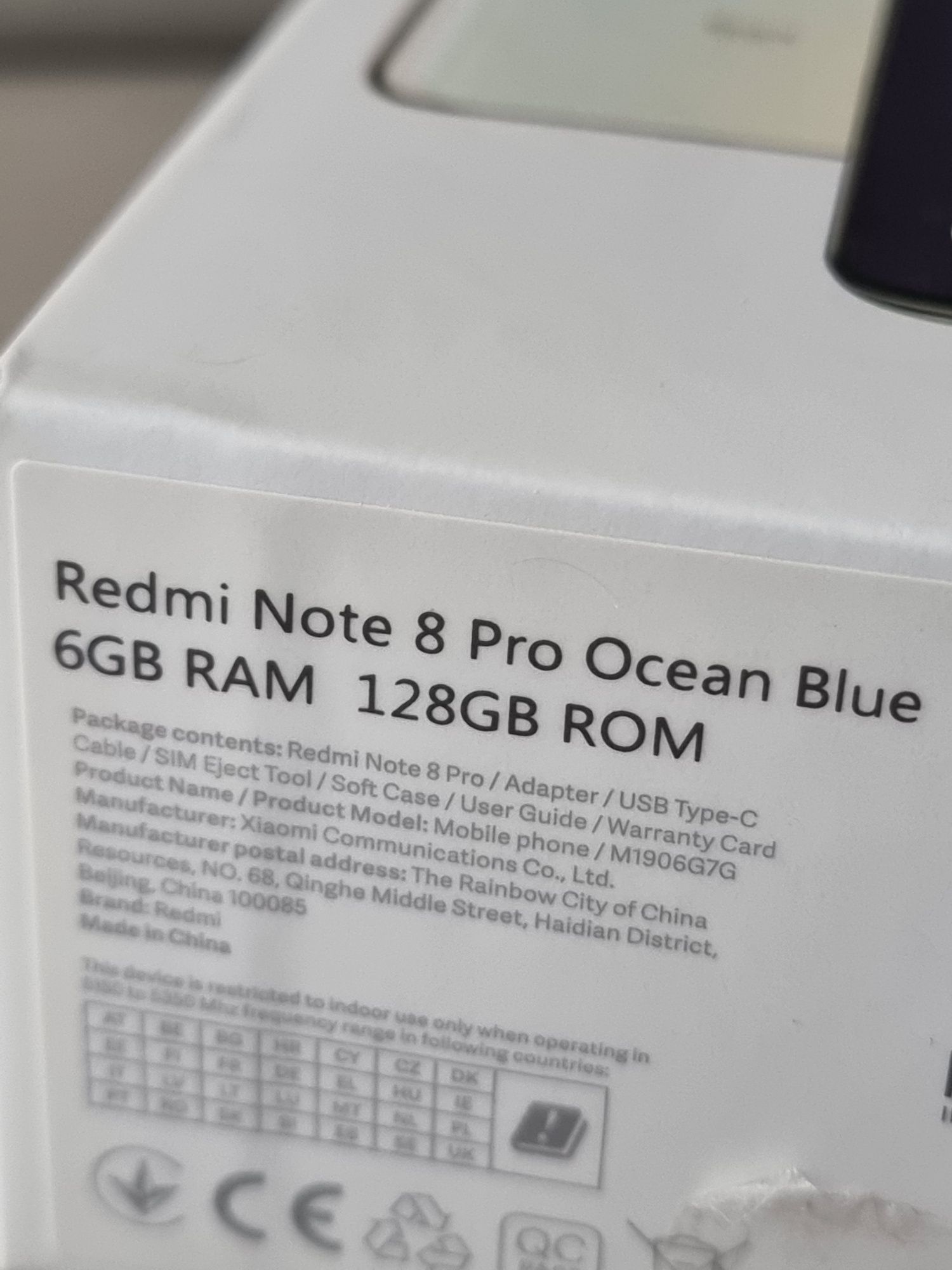 Xiaomi Redmi Note 8 PRO 6GB RAM 128GB niebieski bez blokad