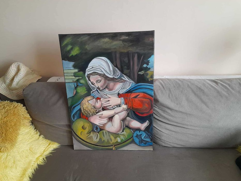 Sprzedam obraz Marka boska karmiąca
