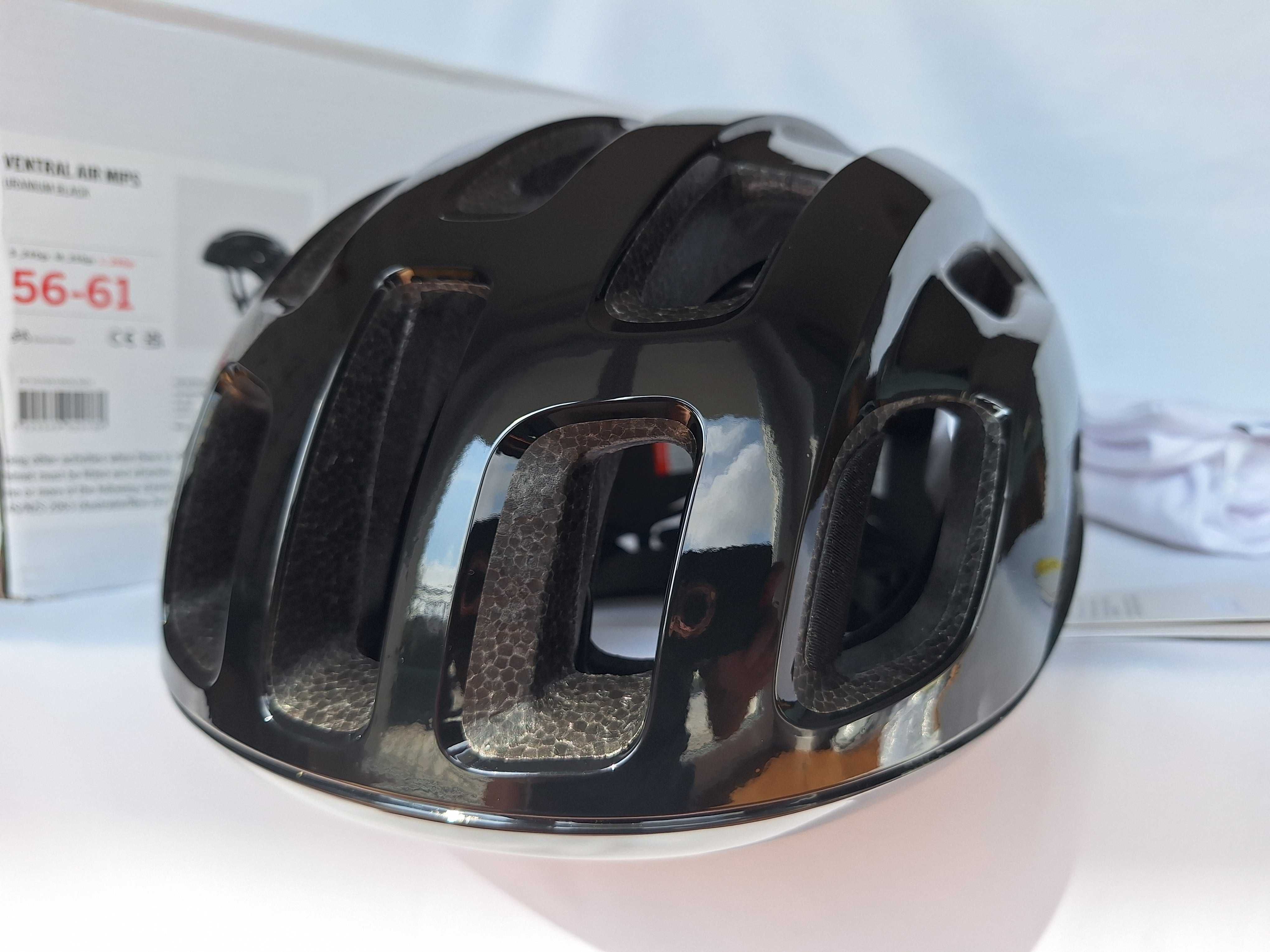 Kask rowerowy szosowy Poc Ventral Air Mips Uranium Black L 56-61cm