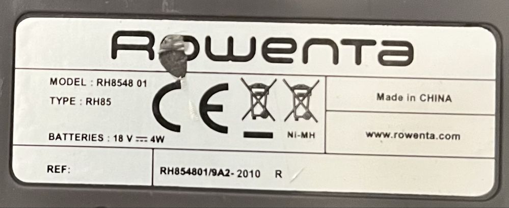 Vassoura Eletrica Rowenta - Air Force