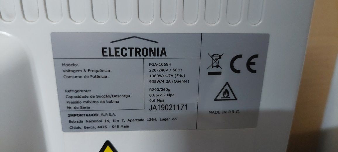 Ac electronia pouco uso