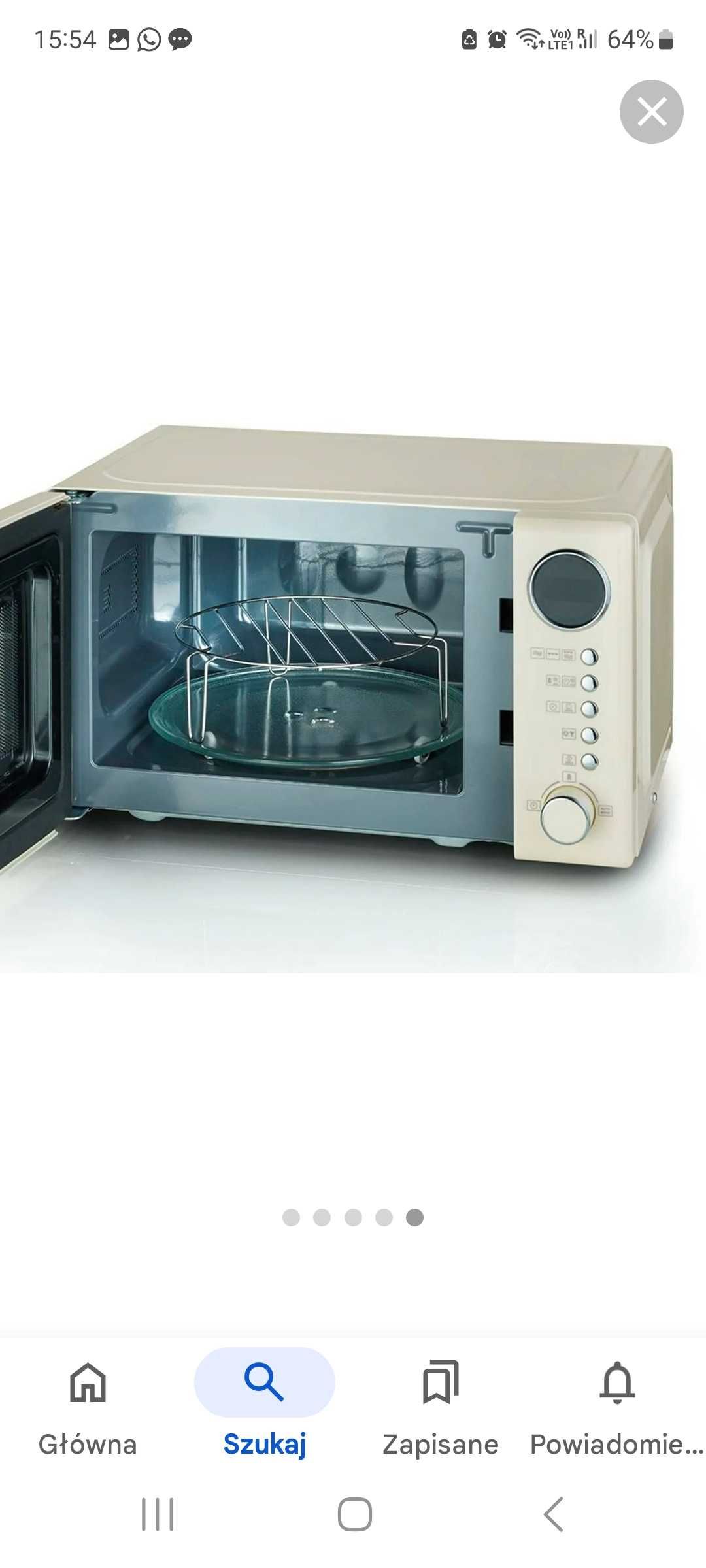 Kuchenka mikrofalowa retro vintage severin Mv7892