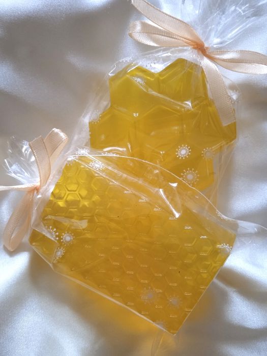 Мыло медовое ручной работы