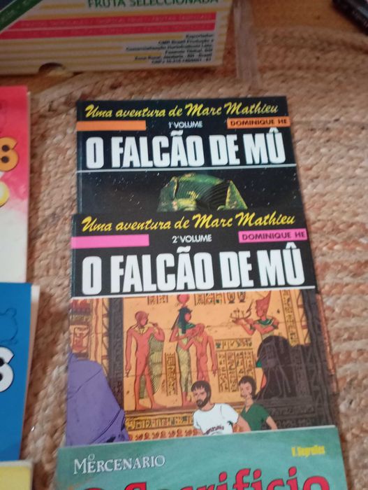Banda desenhada Cubitus, falcão de mu, o mercenario