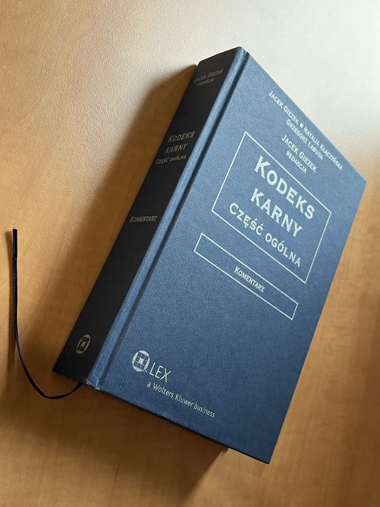 Kodeks karny czesc ogolna Jacek Giezek