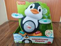 Zabawka interaktywna - interaktywny pingwin - fisher-price - nowa