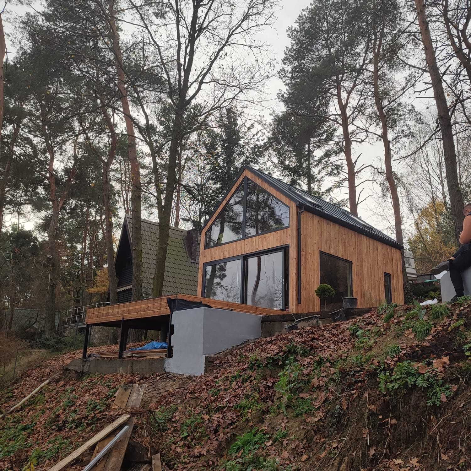 Domek drewniany,dom letniskowy, STODOŁA konstrukcja na zgłoszenie35m2,