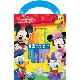 12 Livros em Cartão: Mickey - Disney Junior