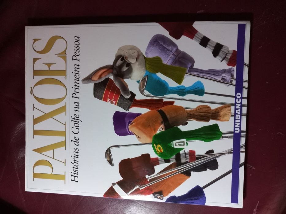 Livro novo  "Paixões  - Histórias de Golfe na Primeira Pessoa"