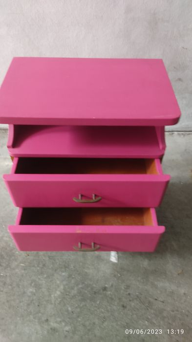 Mesa cabeceira vintage