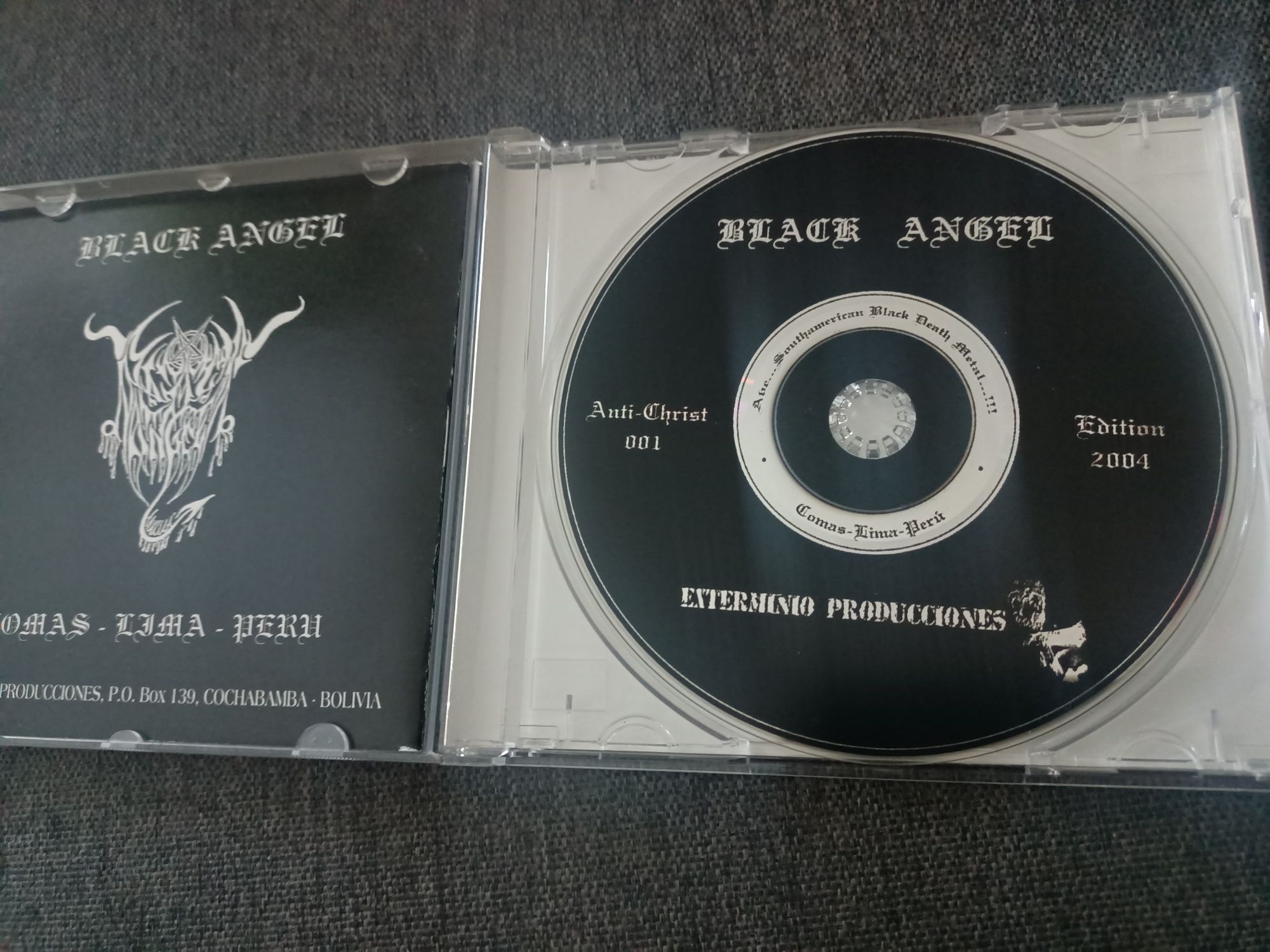Black Angel - Black Angel (Bolivia black metal)(CD, Comp)(vg)