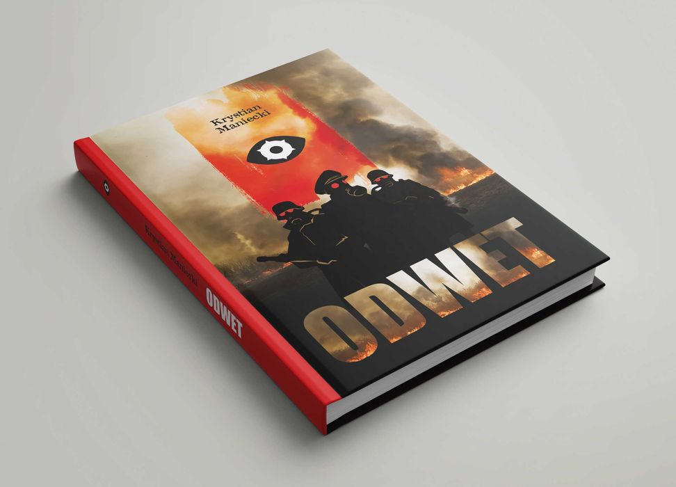 Książka "ODWET" z dedykacją od autora - okładka twarda