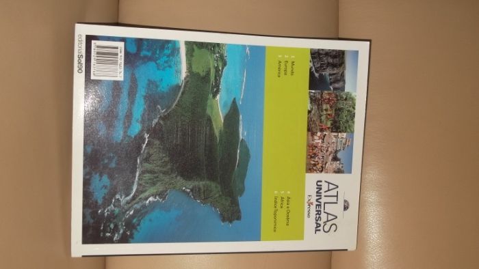 livro ATLAS universal MUNDO