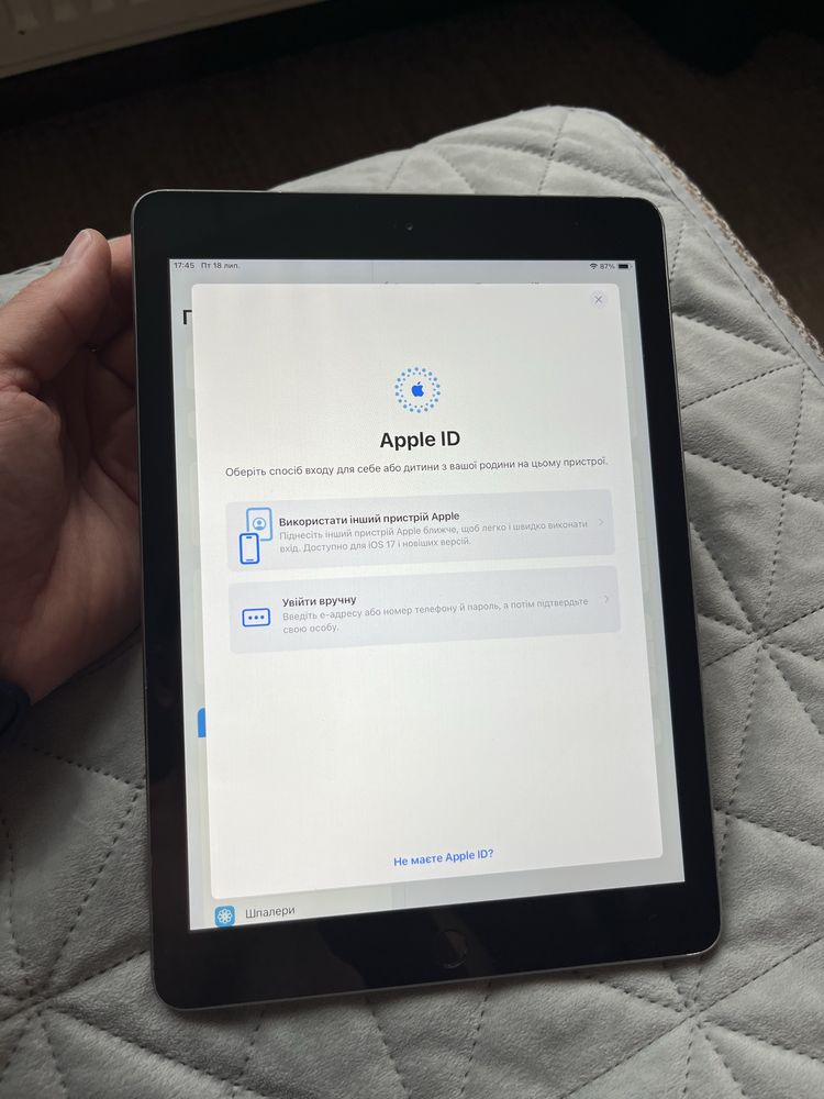 Apple iPad 6 покоління 32Gb модель А1893 АКБ 91%