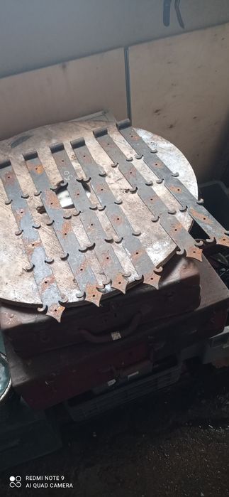 Forjado dobradiças antigas