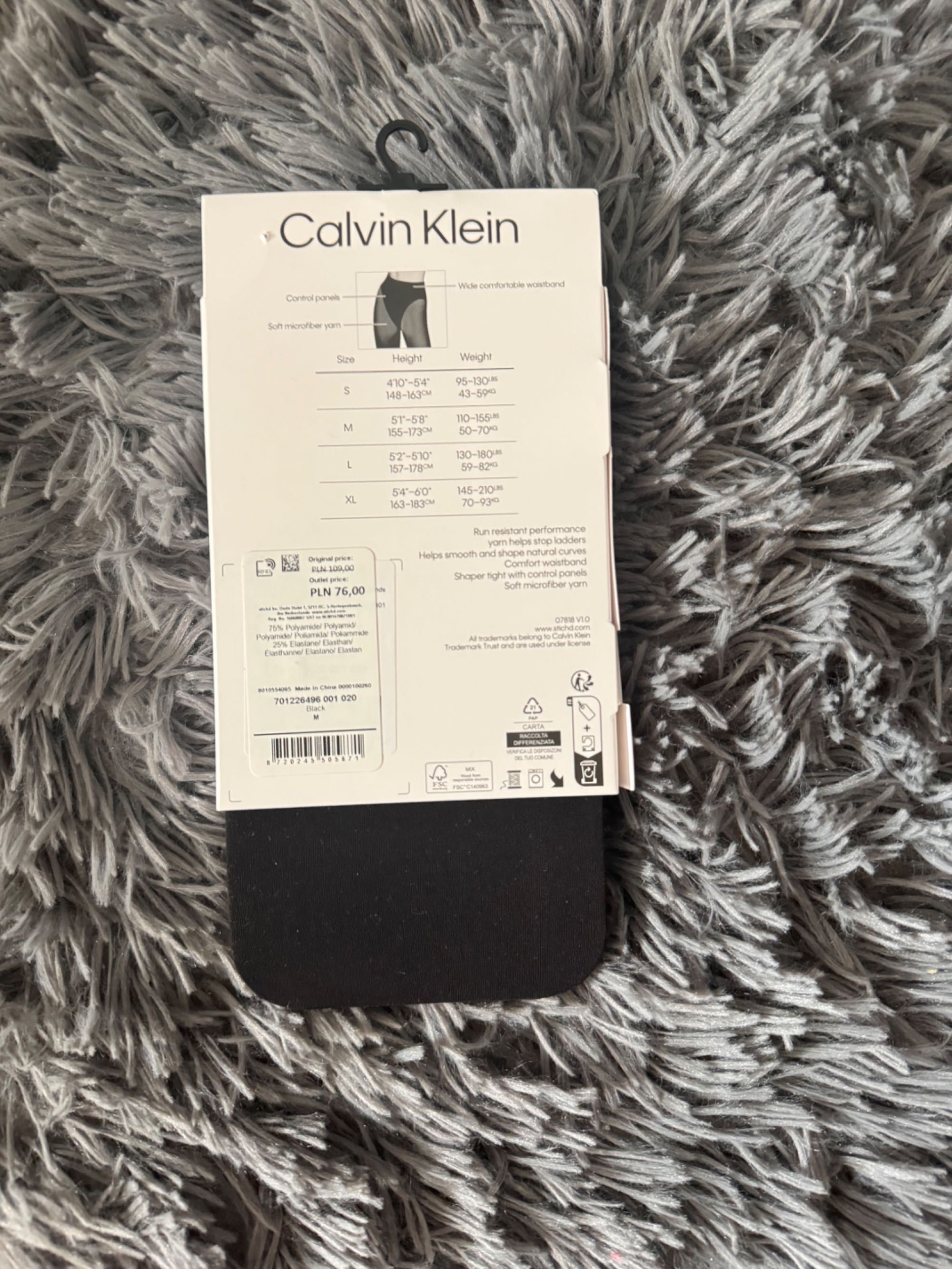 Nowe rajstopy Calvin Klein