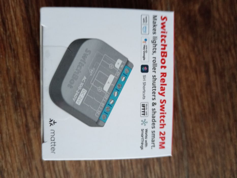 SwitchBot Relay Switch 2PM – умный релейный переключатель,
