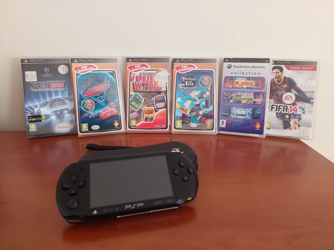 PSP slim como nova