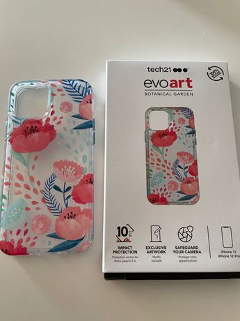 Etui iPhone 12 pro tech21 evoart apple kwiaty