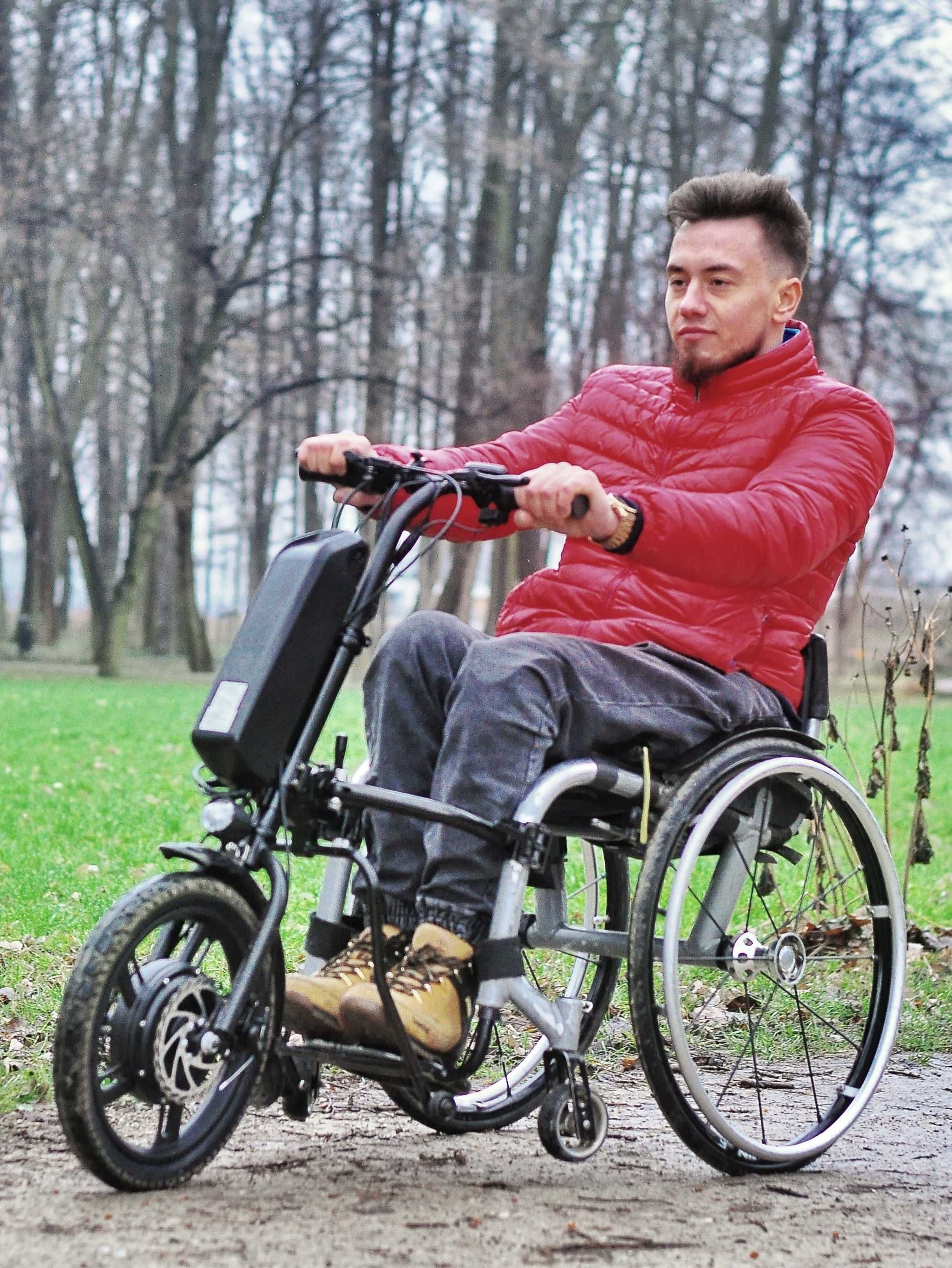 Elektryczna przystawka JUPITER 16" do wózka inwalidzkiego