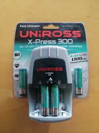 Uniross Carregador de pilhas NOVOS