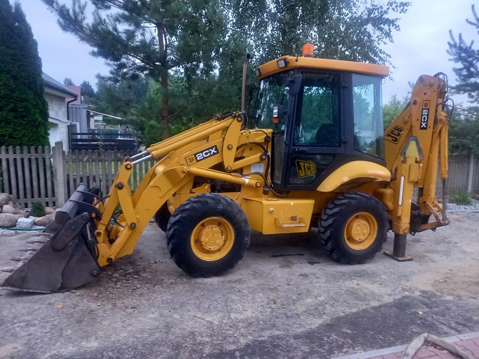 Usługi koparko Ładowarka jcb 2cx 6t ,Usługi transportowe mała wywrotką