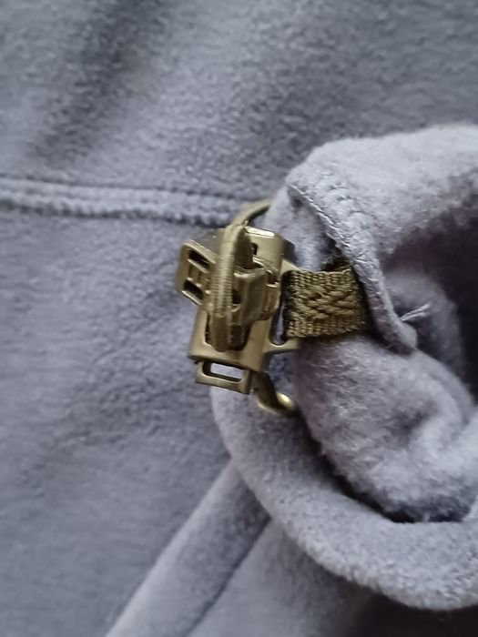 Bluza sportowa polarowa na zamek M niebieska Crane