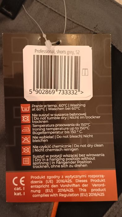 Krótkie spodnie robocze nowe