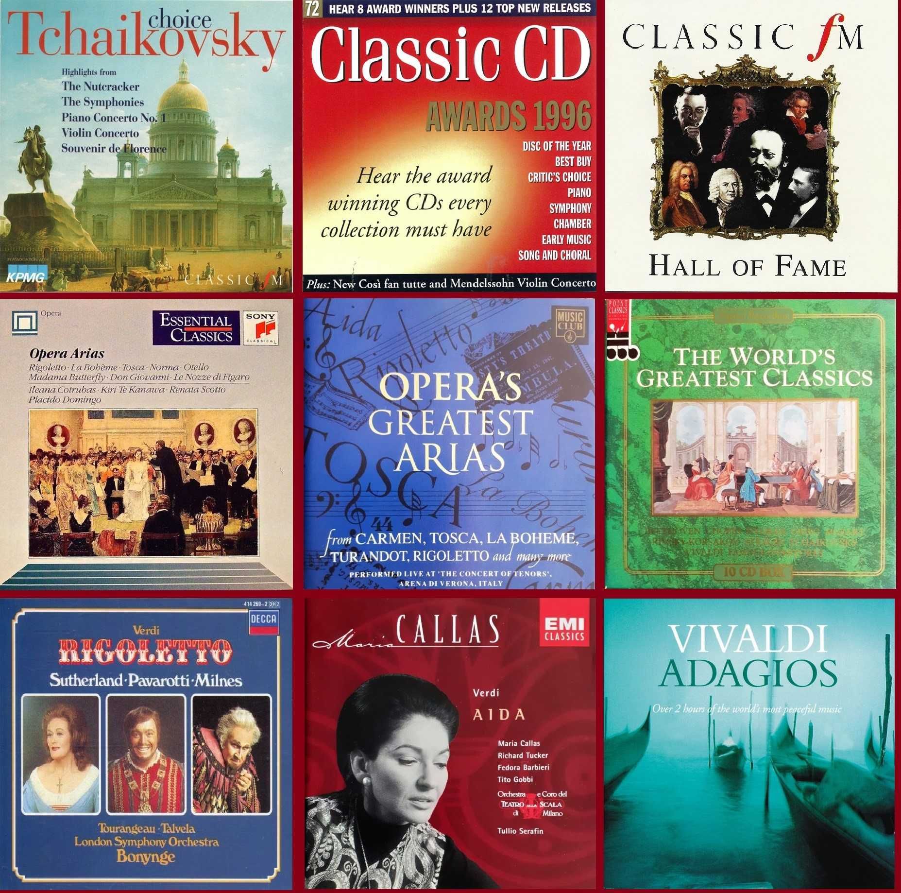 54 CDs - Musica Clássica - Edições Raras - Muito Bom Estado