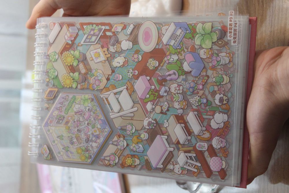 Наклейки румбокс. Веселі кімнати 6 в 1