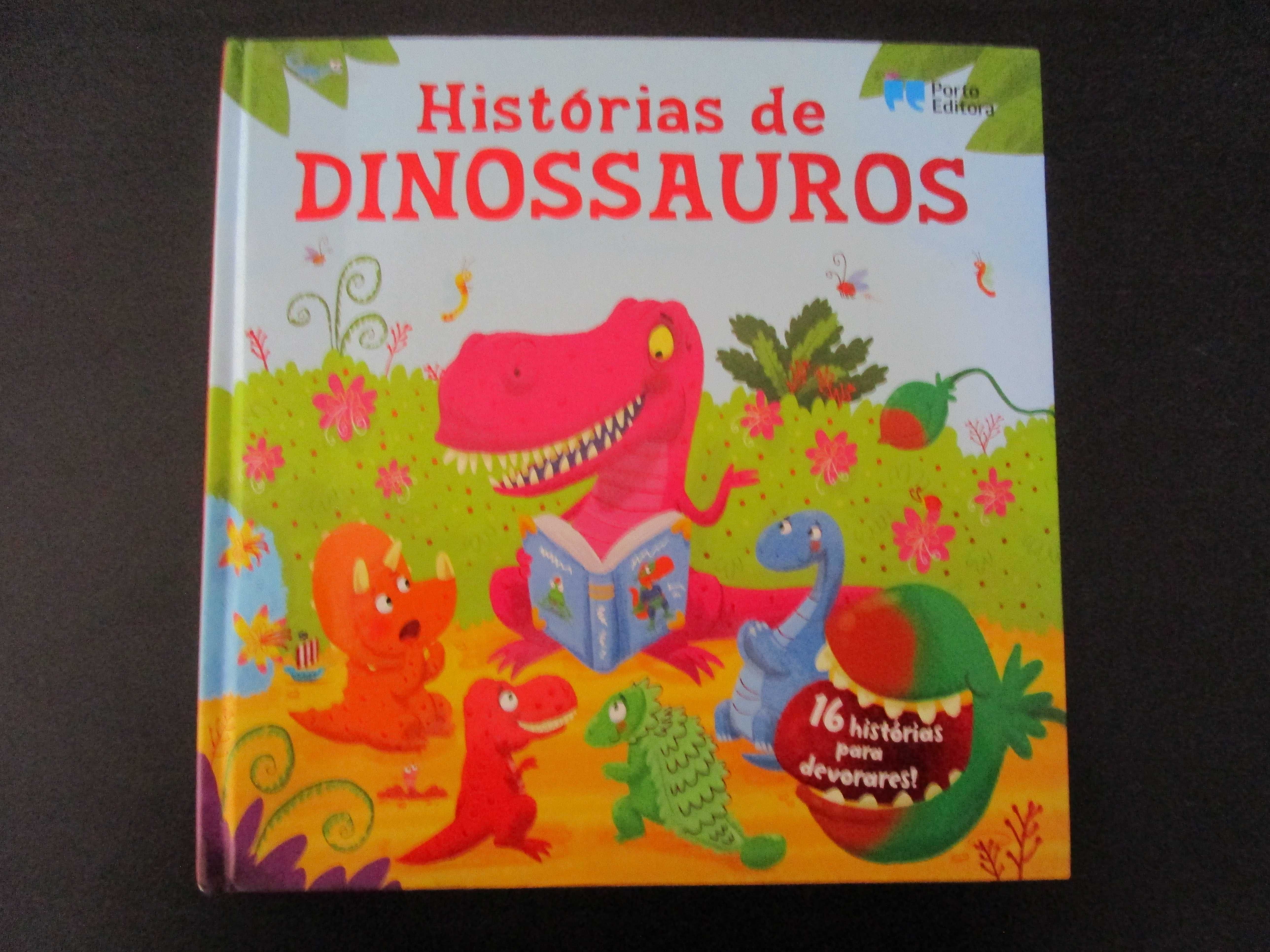 Livro para Crianças "Histórias de Dinossauros" Praticamente Novo!