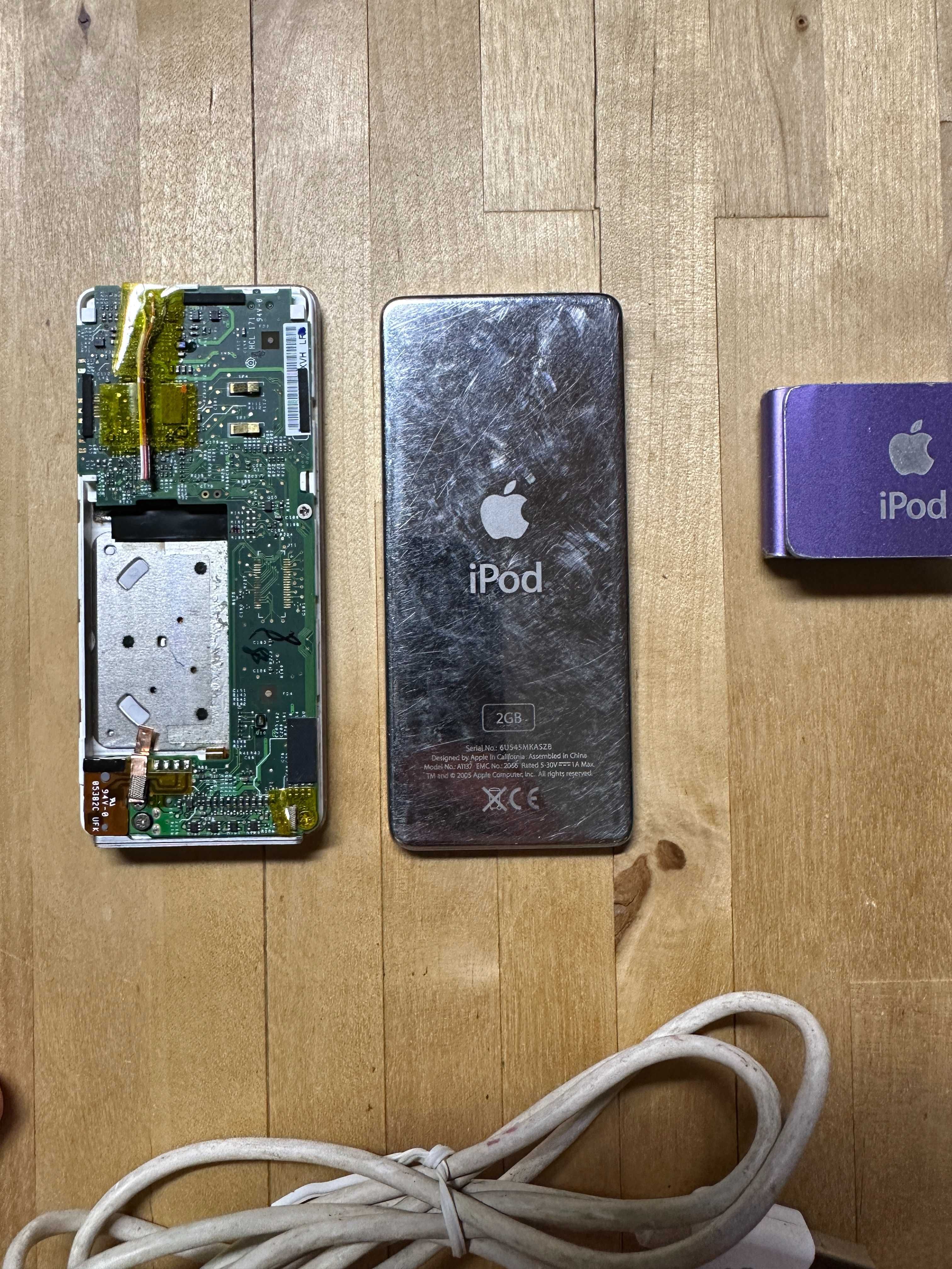 Zestaw ipod nano i ipod shuffle - części zapasowe