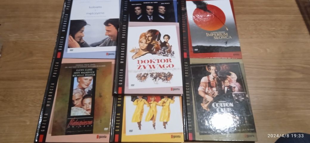 Klasyka kina 7 filmów dvd + 100 dvd Gratis