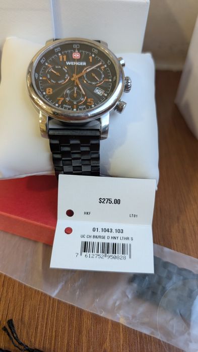 Швейцарський годинник Wenger Urban Classic Cron