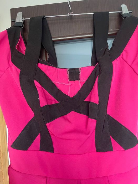 Платье летнее розовое