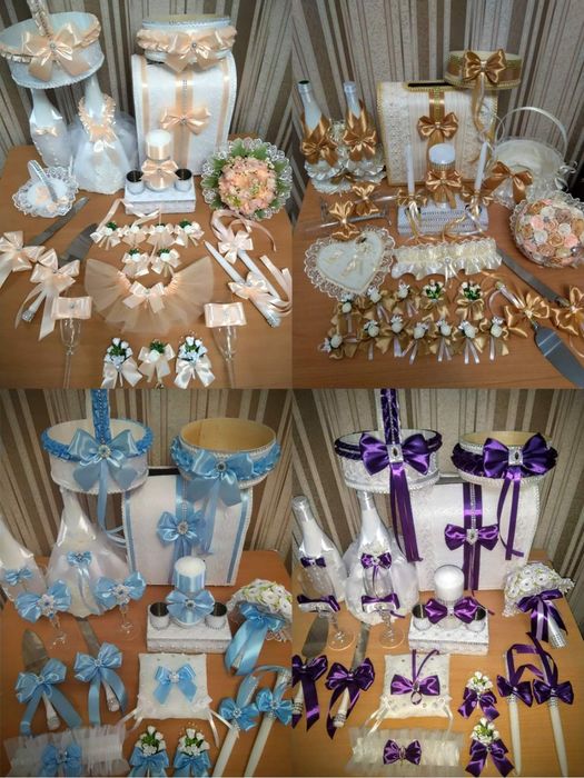 Весільні аксесуари, келихи 450 гр