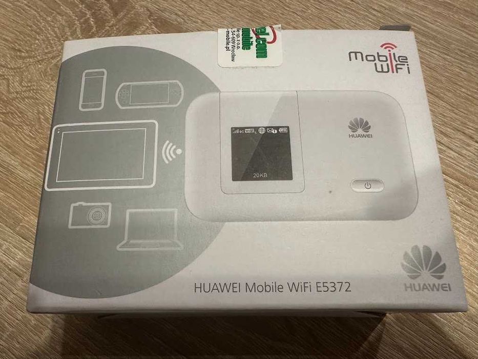 Mobilny router, modem Wi-Fi Huawei E5372 wszystkie sieci