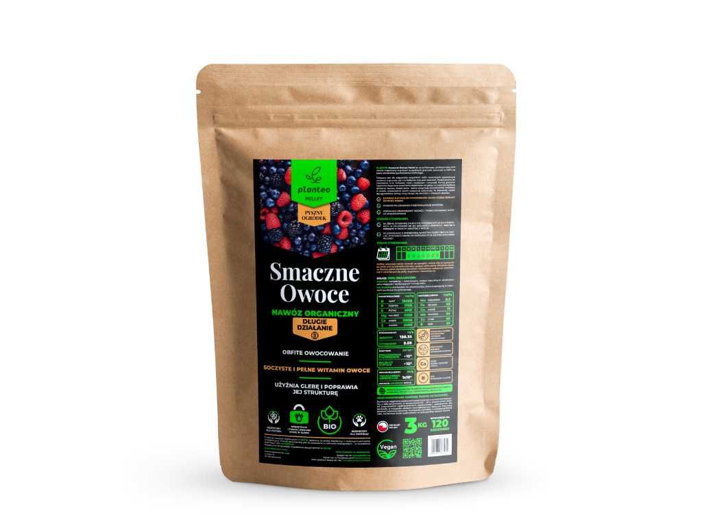 Nawóz naturalny organiczny w formie suszu PLANTEO 3kg - OUTLET