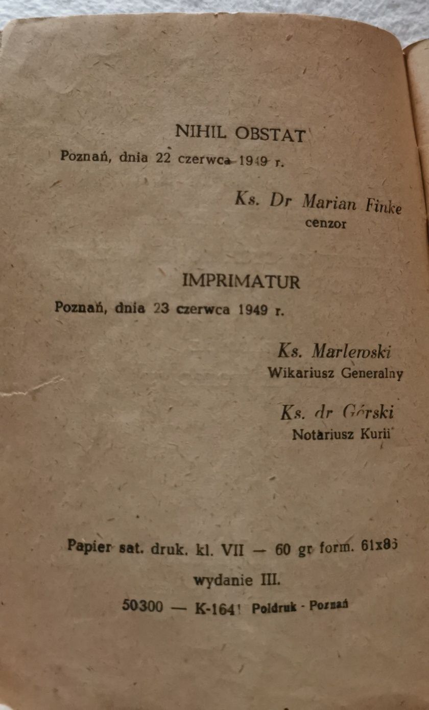 Krótki katechizm z 1949 r.