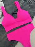 Jasny komplet bielizny S.Bielizna, komplet. Sport.bra.top.