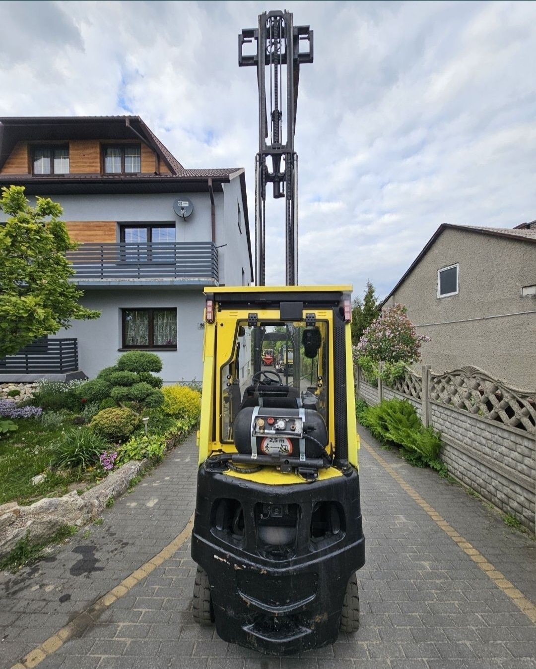Wózek widłowy HYSTER H1.8FT 2012r TRIPLEX 5500mm 4sekcje LPG transport
