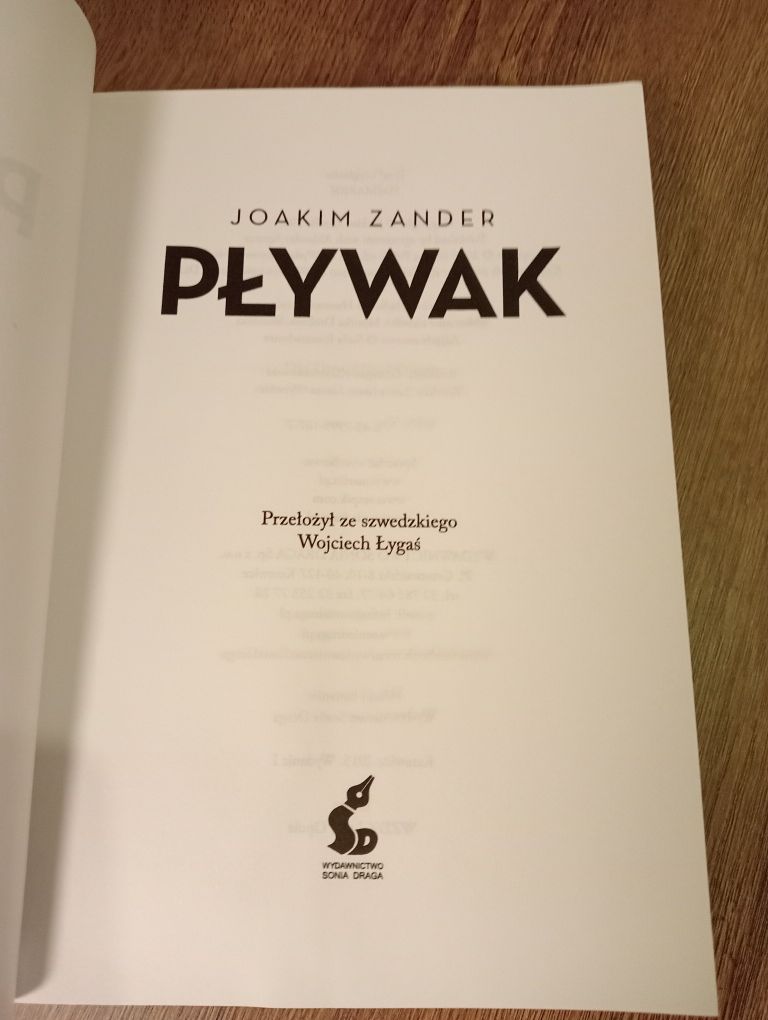 " Pływak" Joakim Zander