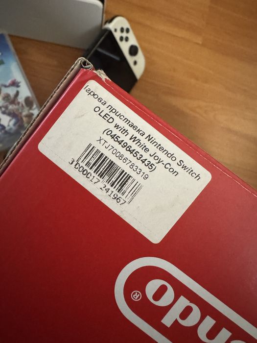 Nintedo Switch Oled+ігра в комплекті