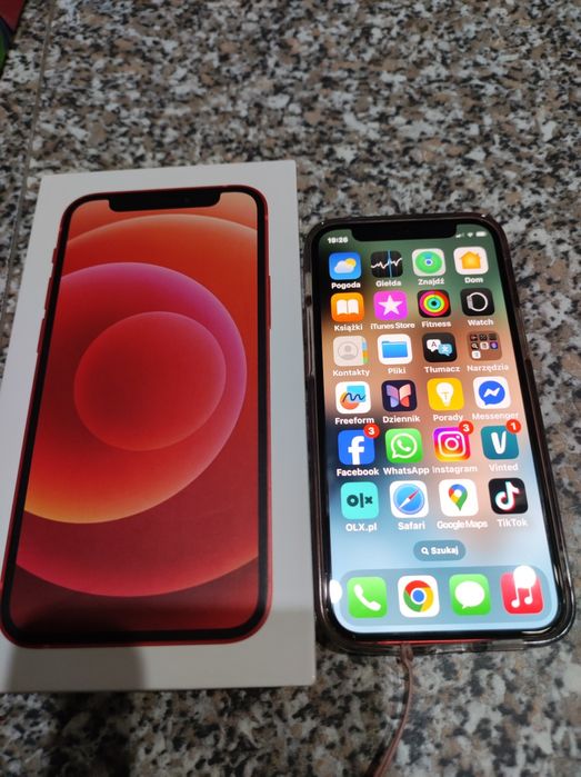 Telefon Apple iPhone 12 Red.