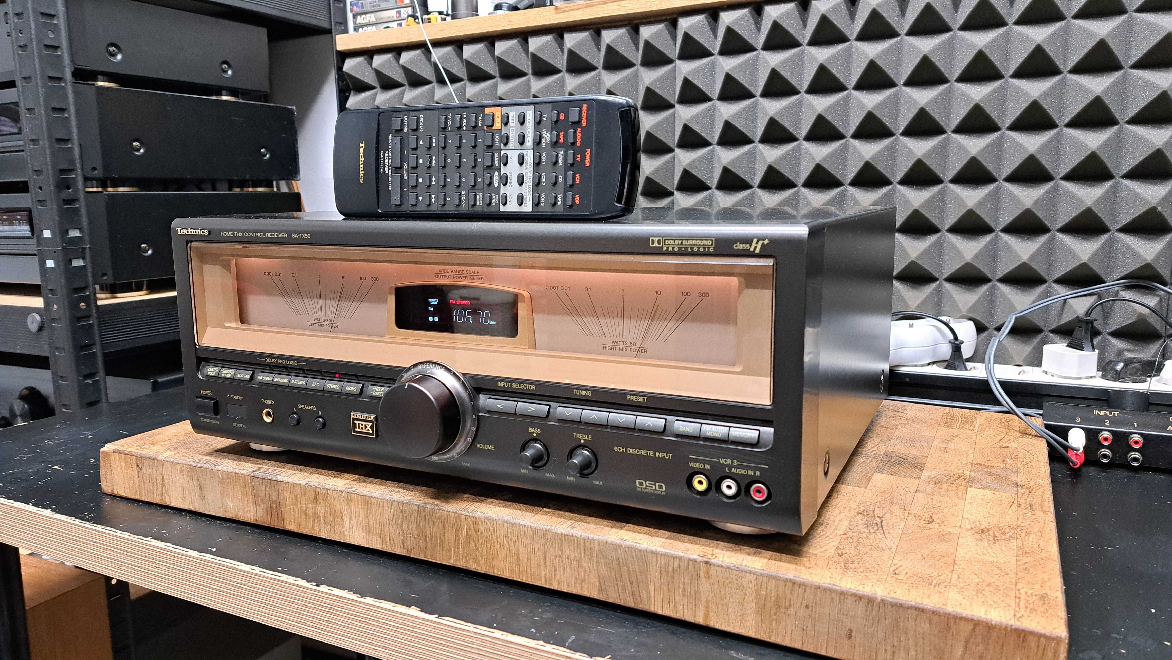 Amplituner Technics SA-TX50 Z PILOTEM