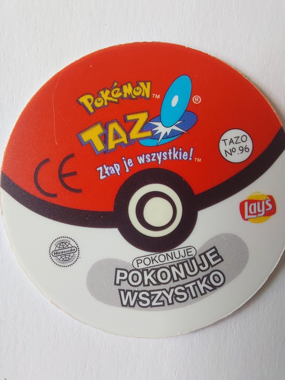 Pokemon tazo seria 1 set2 ASH I Pikachu